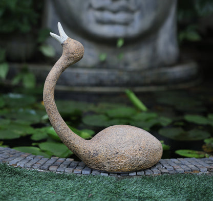 Elegant Swan Garden Statues | GRC Decor