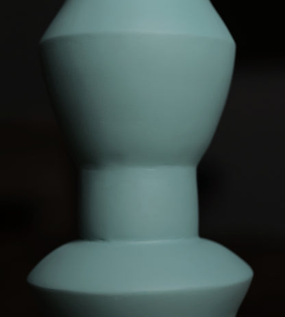 Contour Terracotta Vase - Mint