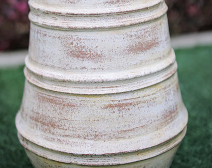 Kawsay Distressed Grecian Style Garden Urn