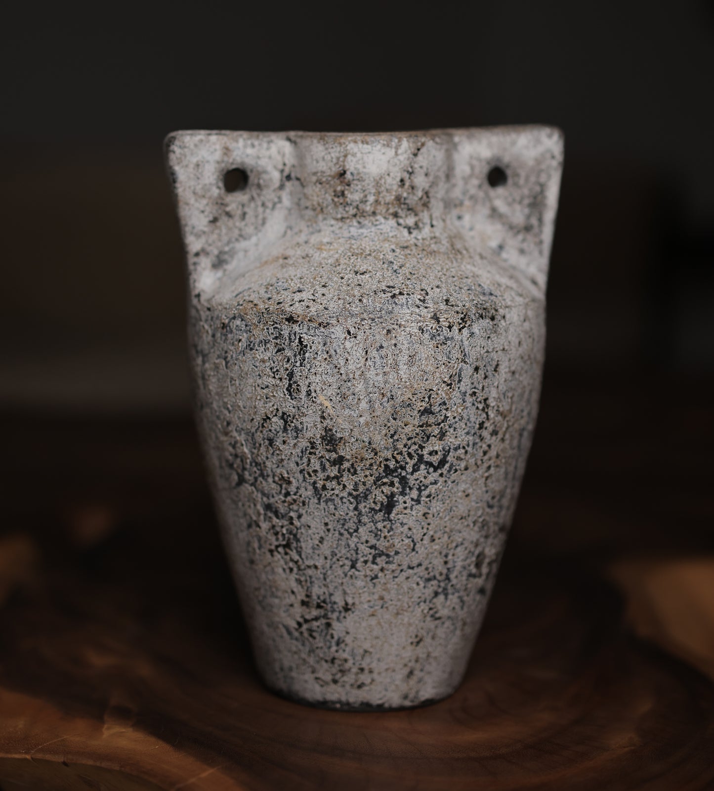 Lug Handle Terracotta Vessel