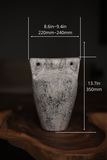 Lug Handle Terracotta Vessel
