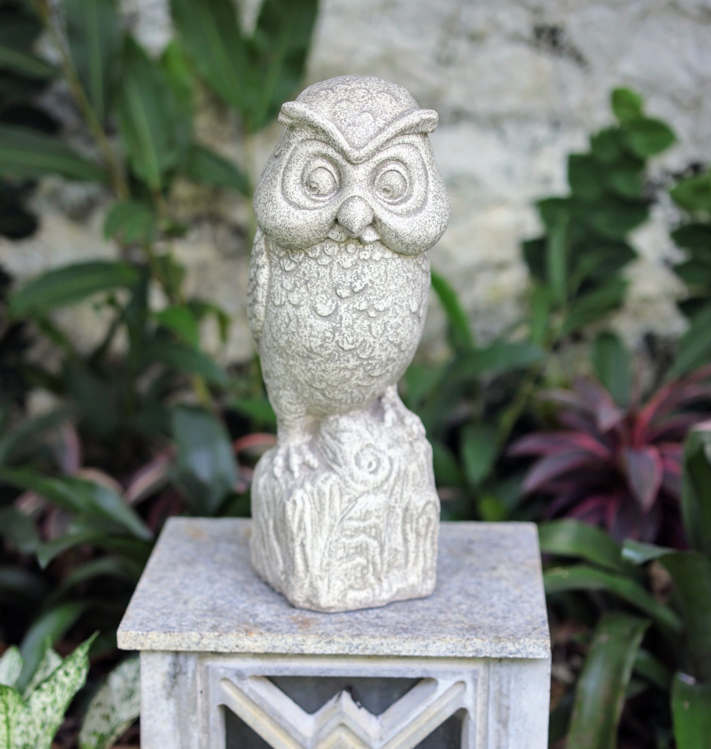 Wise Owl Garden Statue