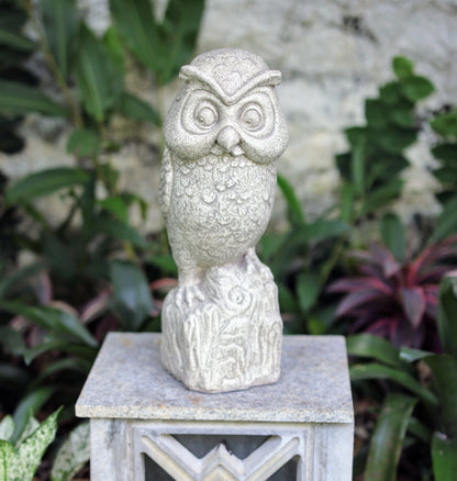 Wise Owl Garden Statue