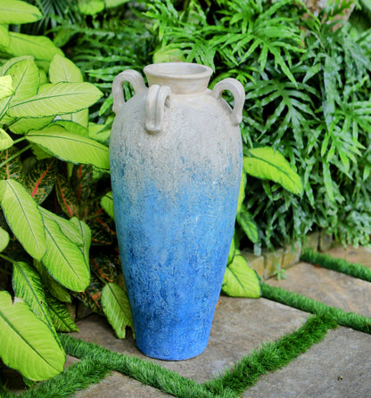 Seraphina Two-Tone Mediterranean Garden Urn
