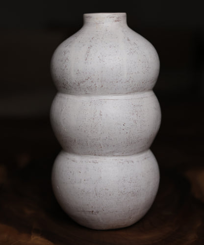 Soma Stacked Terracotta Vase