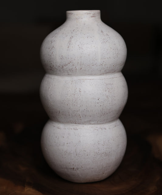 Soma Stacked Terracotta Vase