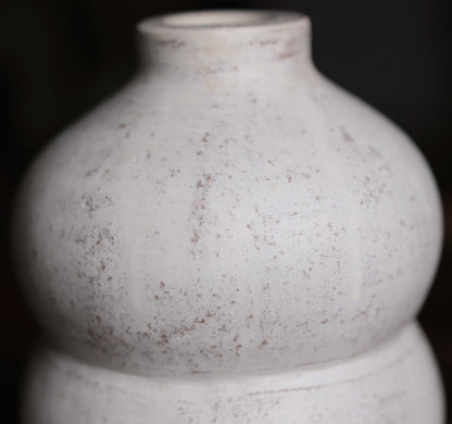 Soma Stacked Terracotta Vase