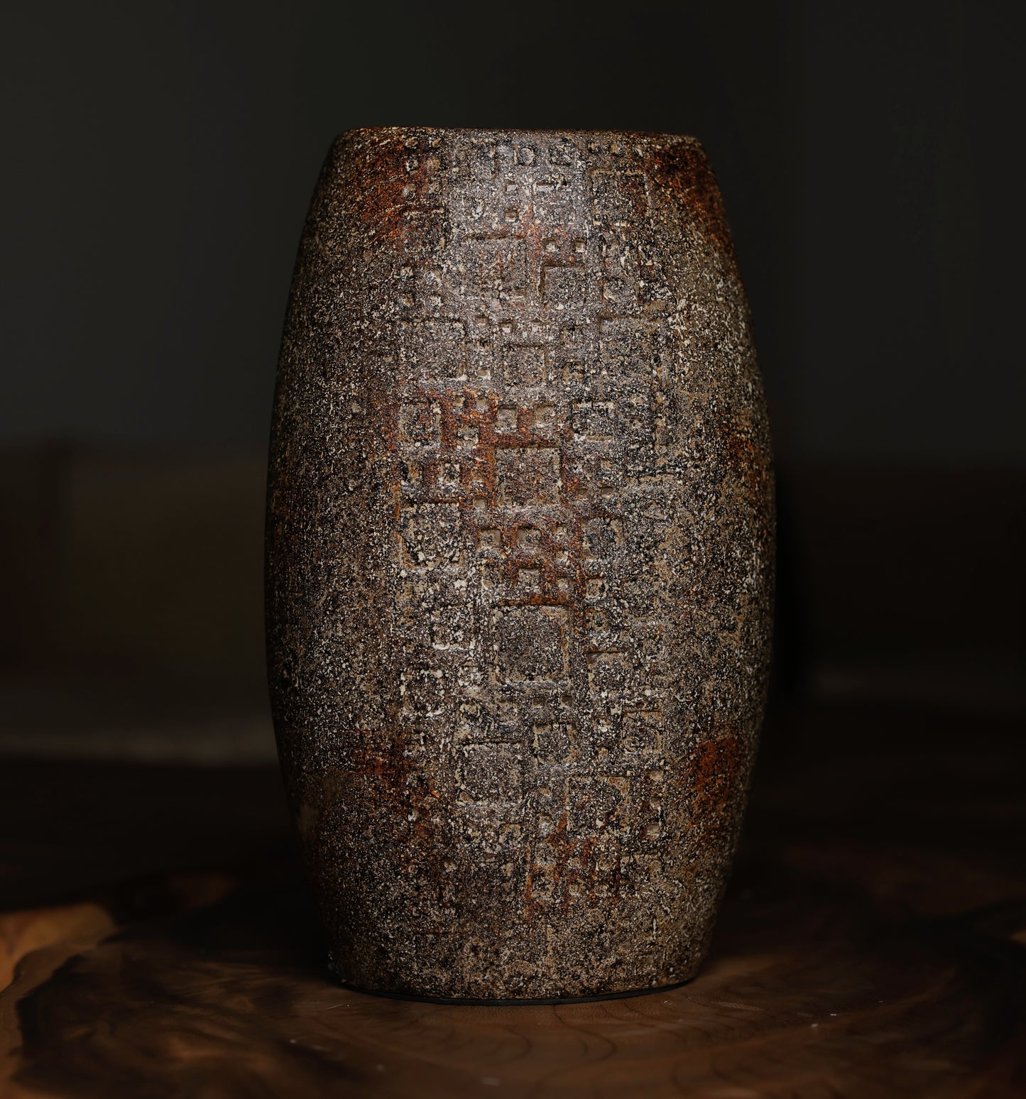 The Mosaic Drum Vase