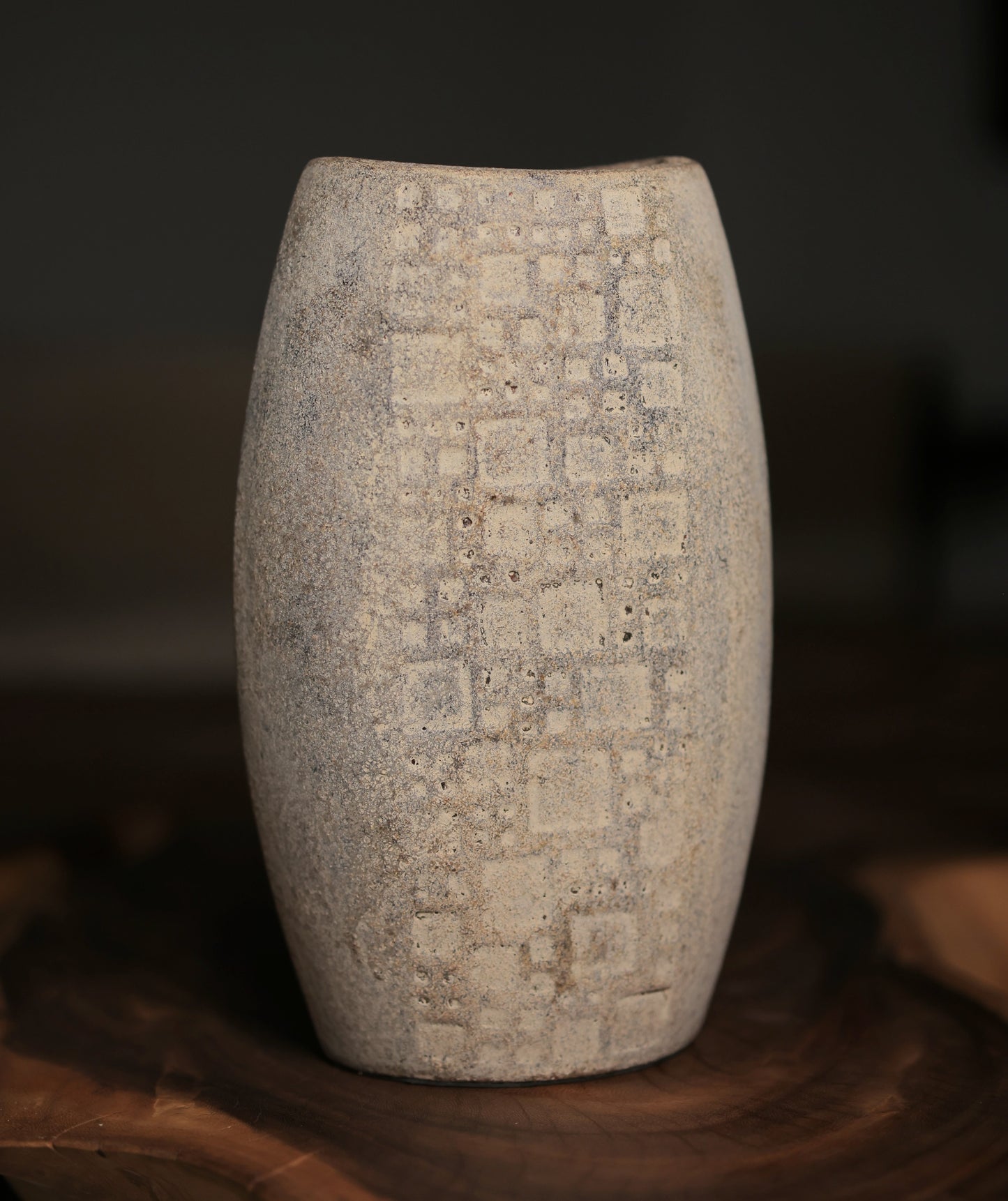 The Mosaic Drum Vase