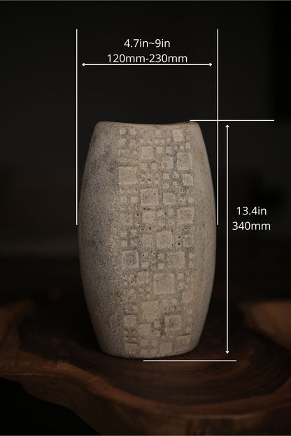 The Mosaic Drum Vase