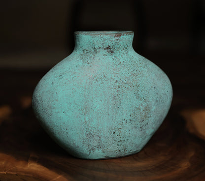 The Verdigris Terracotta Pot