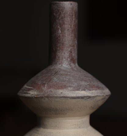 Two-Tone Spindle Vase
