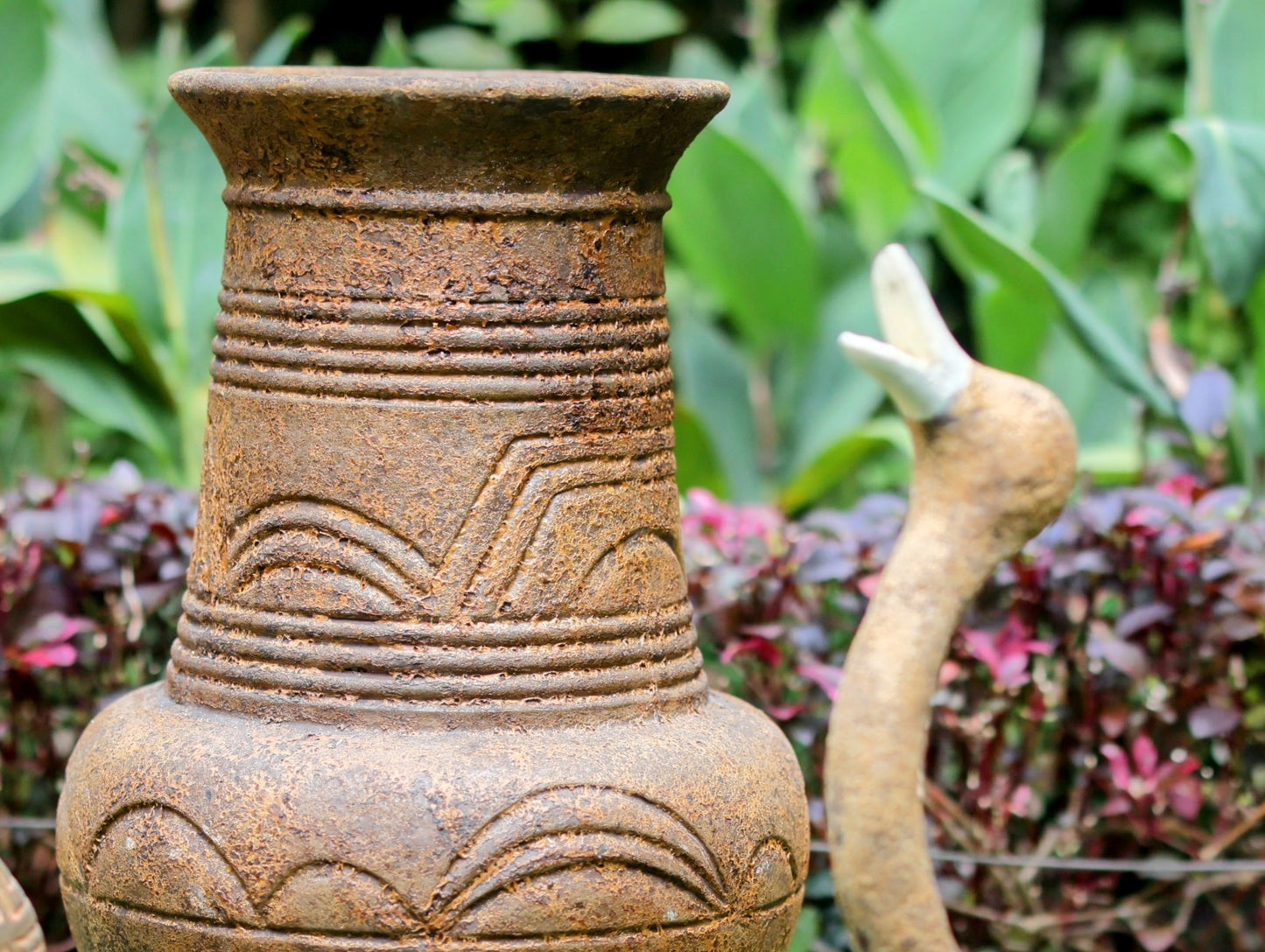 Yura Rustic GRC Outdoor Planter (Set of 2)