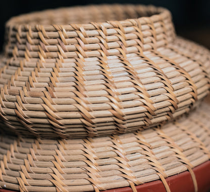 Indah Red Terra Weave Decorative Bowl