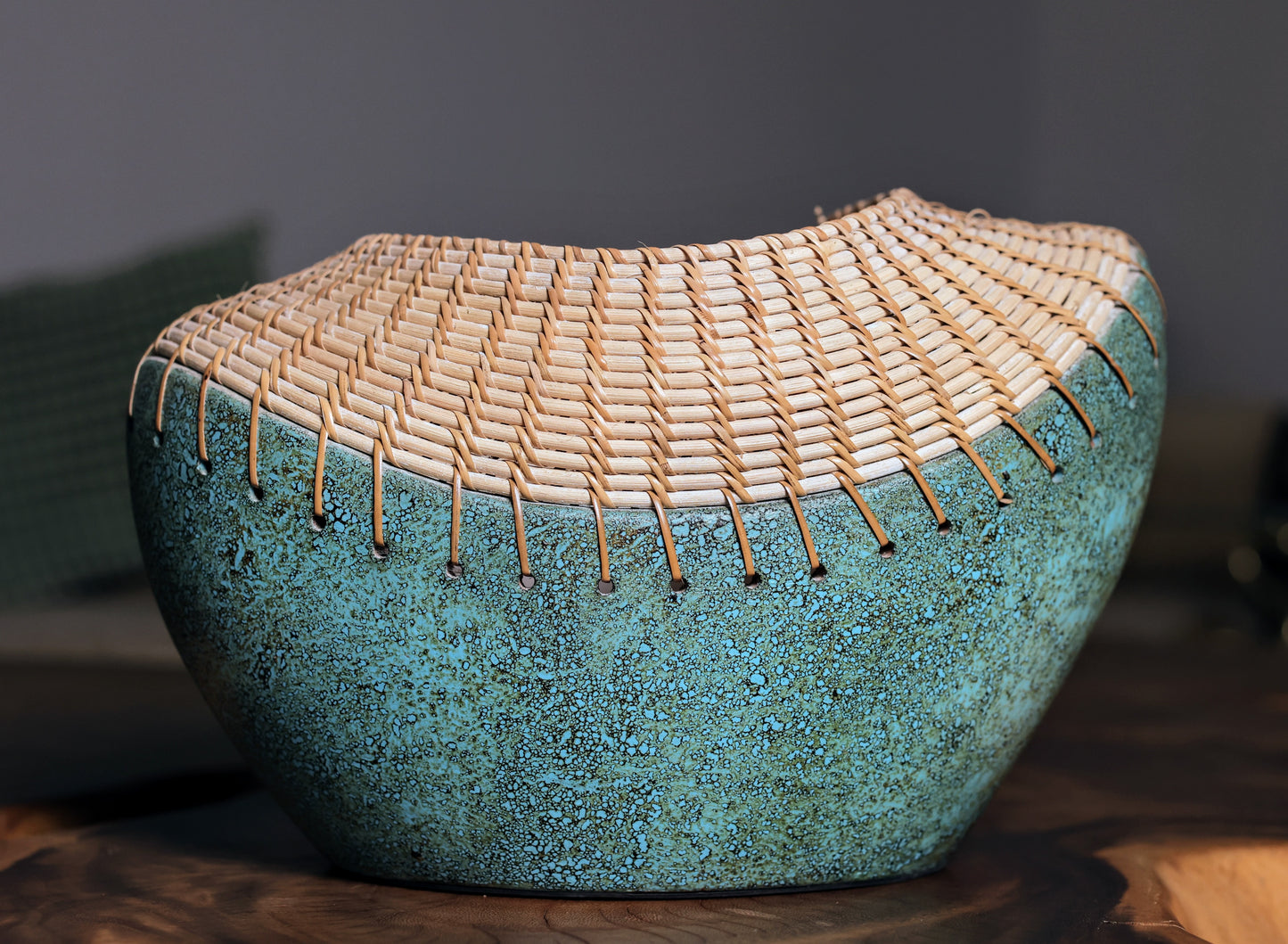 Ami Woven Terracotta Bowl
