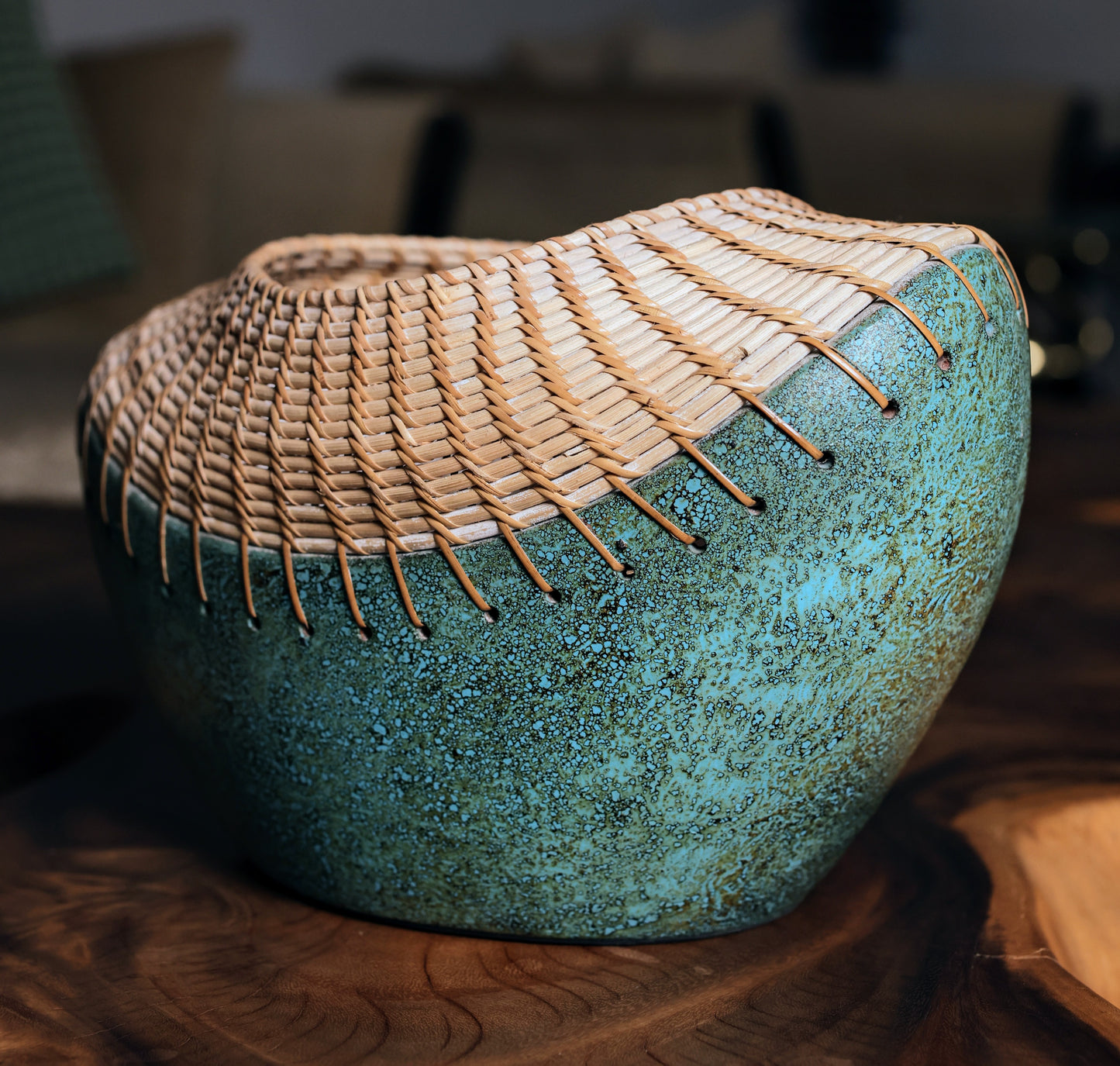 Ami Woven Terracotta Bowl